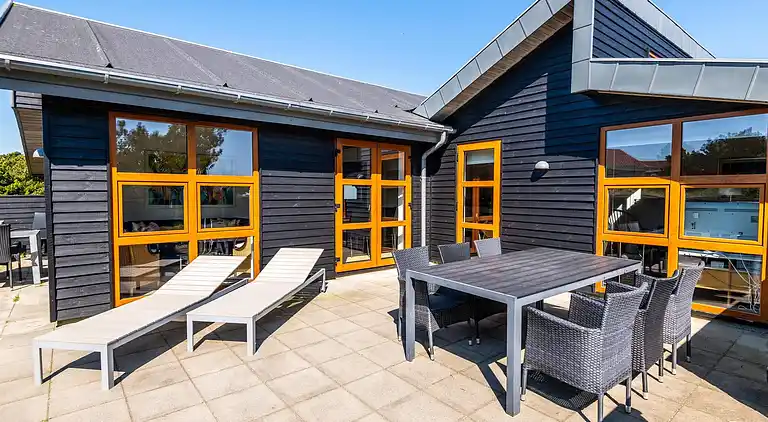 Sommerhus ved Rindby Strand