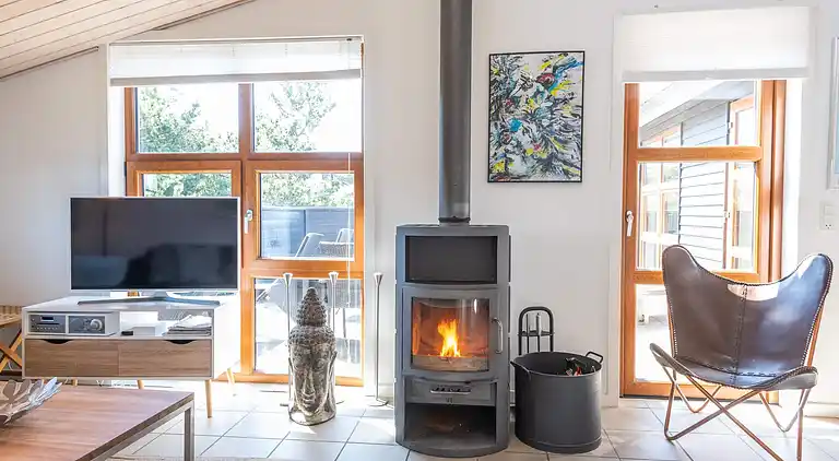 Sommerhus ved Rindby Strand