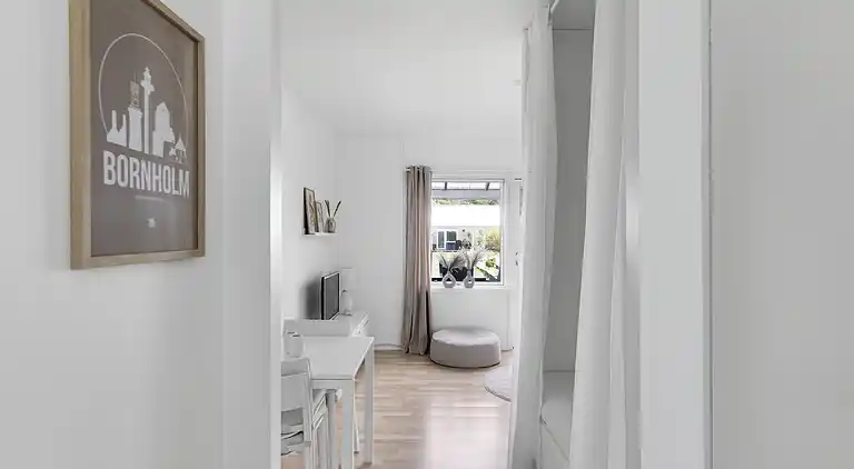 Nyrenoveret ferielejlighed på Bornholm