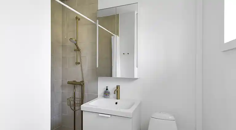 Nyrenoveret ferielejlighed på Bornholm