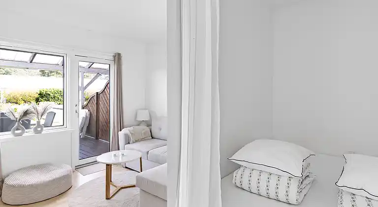 Nyrenoveret ferielejlighed på Bornholm