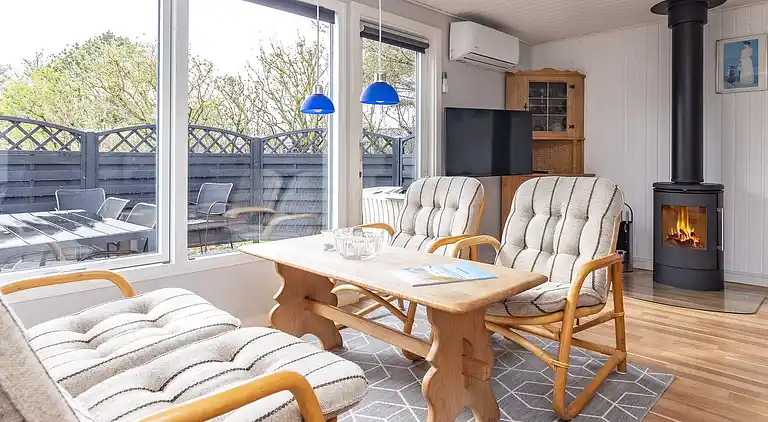 Feriebolig ved Nr Lyngby Strand