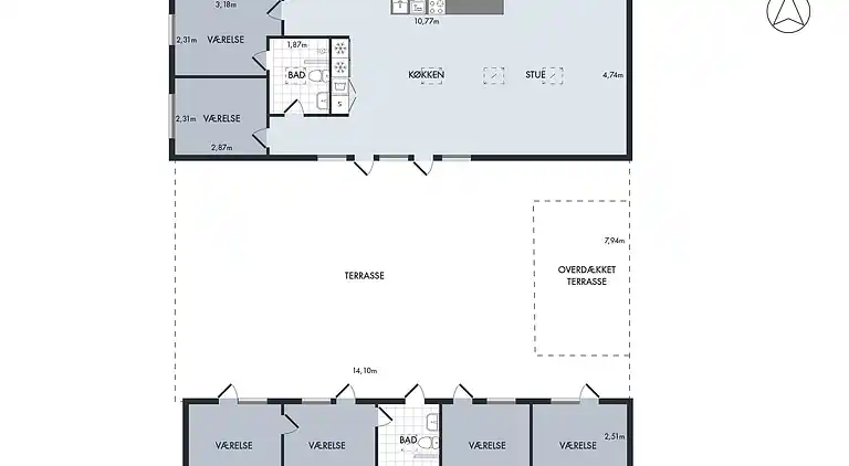 Unikt og moderne feriehus i Marielyst