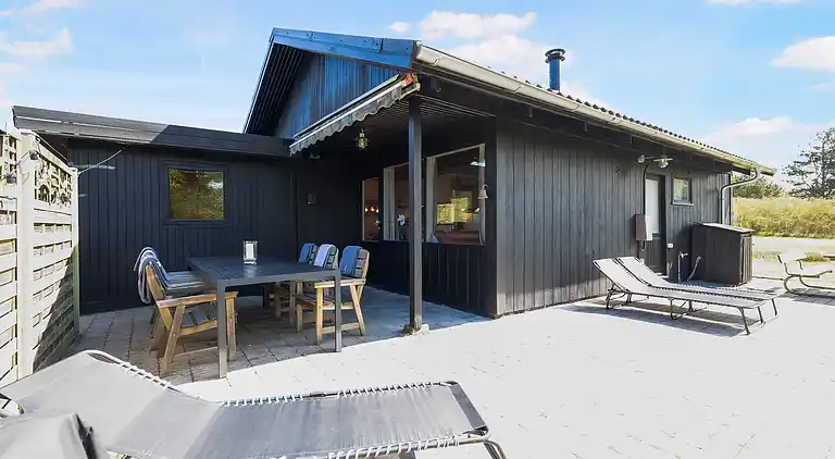 Unikt feriested med tennisbane den aktive familie