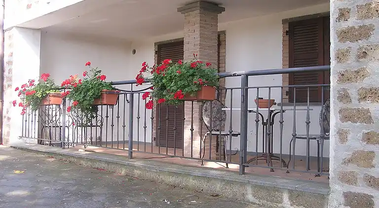 Gårdhus i Bagnoregio