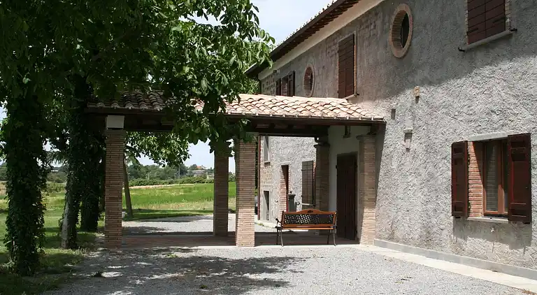 Gårdhus i Bagnoregio