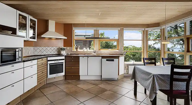 Feriehus med nydelig utsikt over fjorden