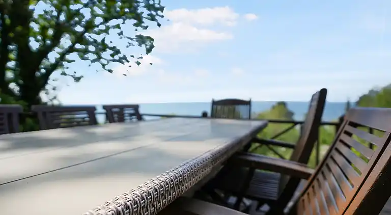 Feriehus med nydelig utsikt over fjorden