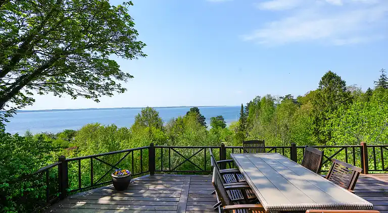 Feriehus med nydelig utsikt over fjorden