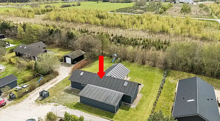 Sommerhus ved Fjellerup Strand