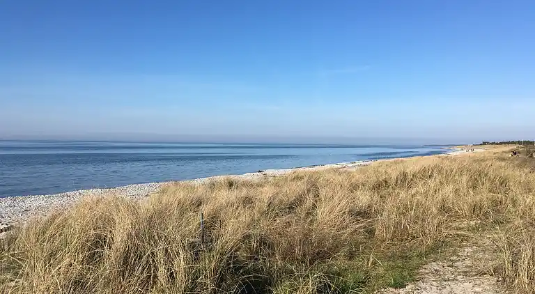 Børnevenlig ferie 500 meter fra stranden