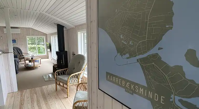 Ferienhaus in der 2. Reihe von Enøs Küste