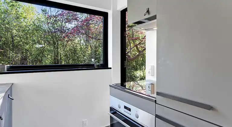 Ferienhaus in der Nähe von Stadt und Strand