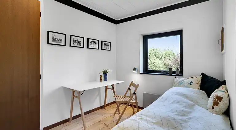 Ferienhaus in der Nähe von Stadt und Strand