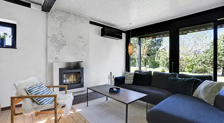 Ferienhaus in der Nähe von Stadt und Strand