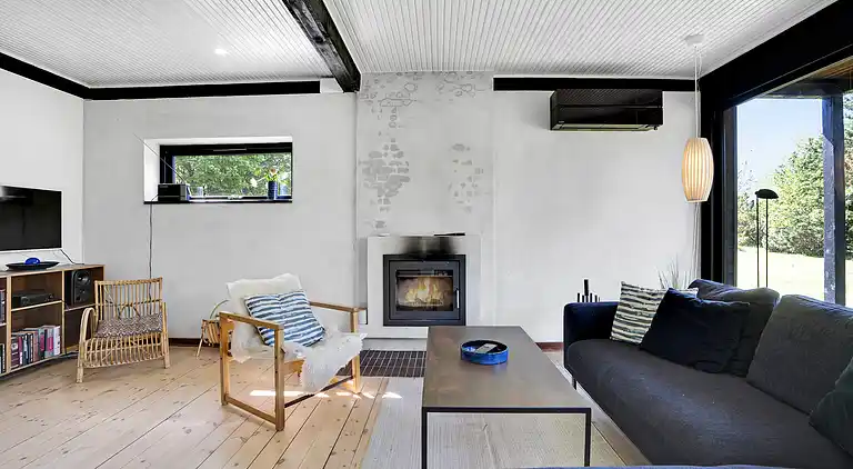 Ferienhaus in der Nähe von Stadt und Strand