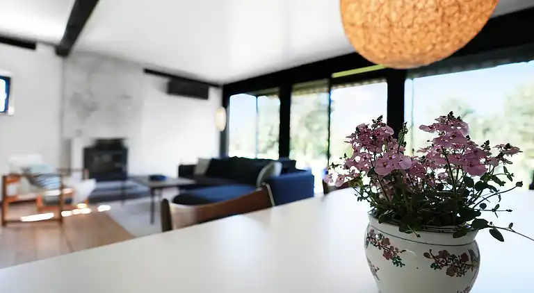 Ferienhaus in der Nähe von Stadt und Strand