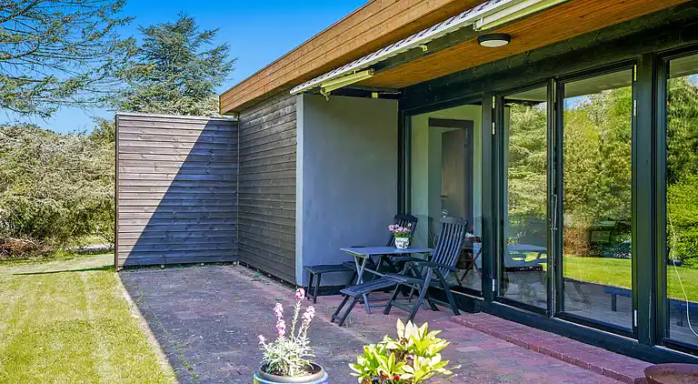 Ferienhaus in der Nähe von Stadt und Strand