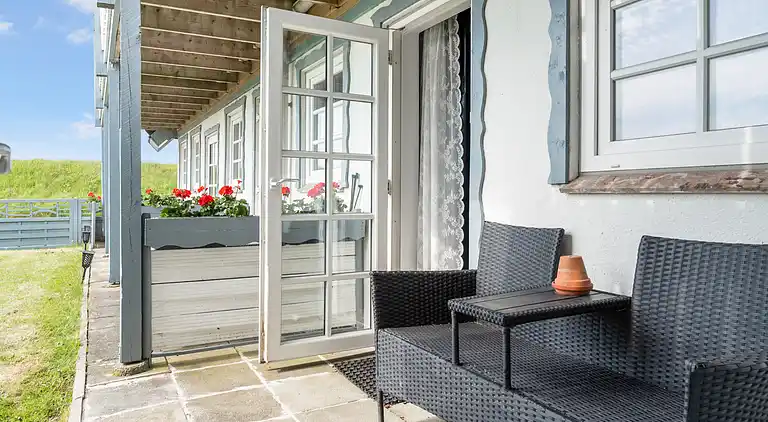 Urlaub in der ersten Reihe zum Wasser