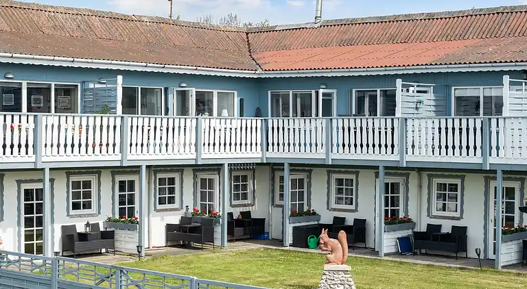 Urlaub in der ersten Reihe zum Wasser