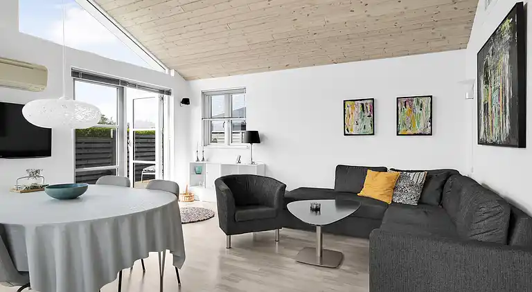 Ferienhaus in Karrebæksminde in Strandnähe