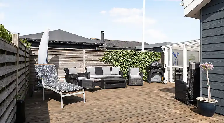 Ferienhaus in Karrebæksminde in Strandnähe