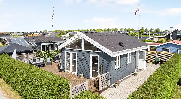 Ferienhaus in Karrebæksminde in Strandnähe