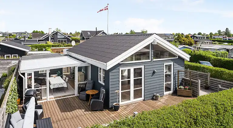 Ferienhaus in Karrebæksminde in Strandnähe