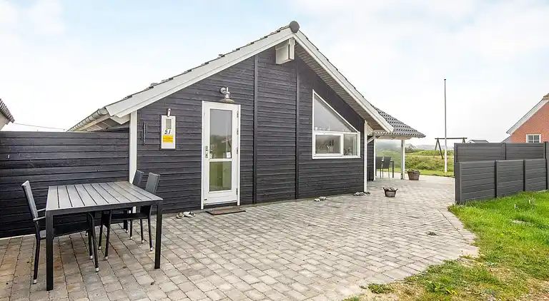 Sommerhus ved Vrist Strand