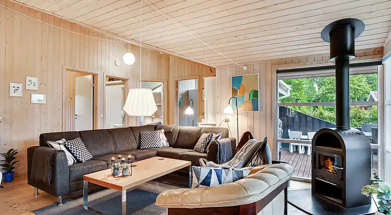 Godt møblert familiesommerhus på Nordsjælland 8+2