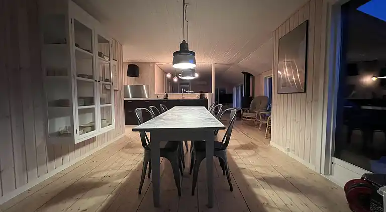 Ferienhaus in der 2. Reihe von Enøs Küste