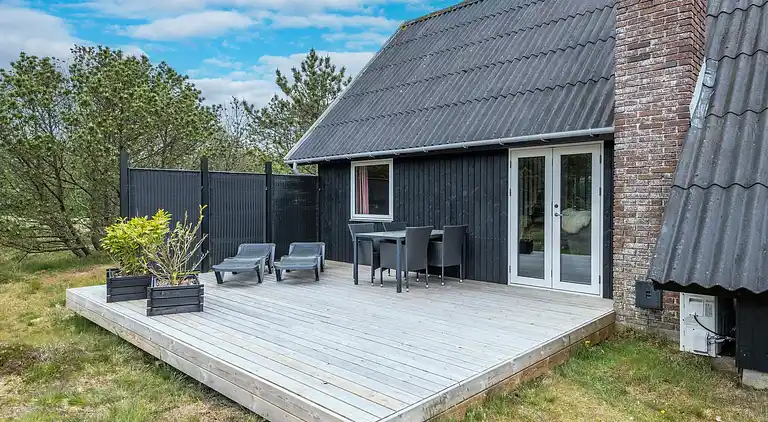 Sommerhus ved Rindby Strand