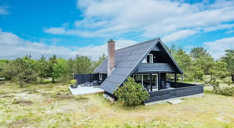 Sommerhus ved Rindby Strand