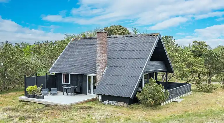 Sommerhus ved Rindby Strand