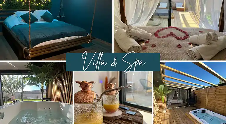 Escapade Zen ~ Oasis Tropicale & Spa Privatif