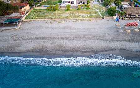 Platanias Beachfront Villa Elsa – 90 m zum Hauptplatz