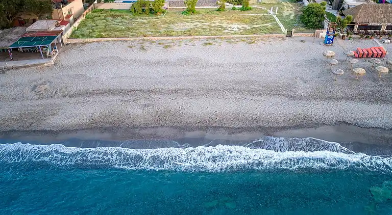 Platanias Beachfront Villa Elsa-90m To Main Square