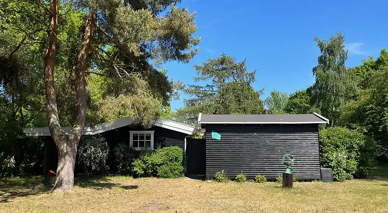 Hyggeligt sommerhus tæt på skov og strand