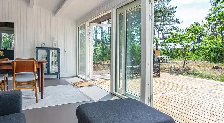 Sommerhus ved Øer Strand
