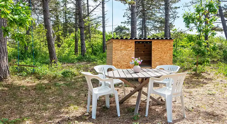 Sommerhus ved Øer Strand