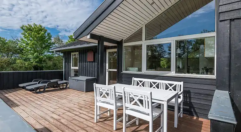 Sommerhus ved Rindby Strand