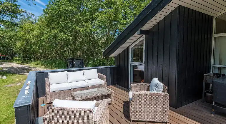 Sommerhus ved Rindby Strand