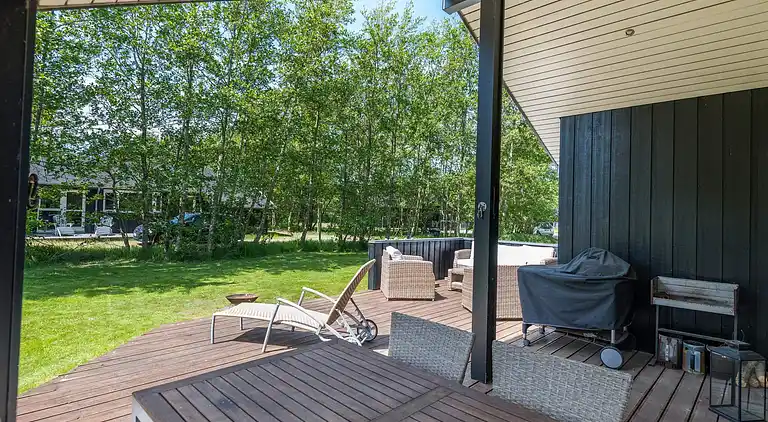 Sommerhus ved Rindby Strand
