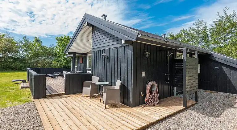 Sommerhus ved Rindby Strand