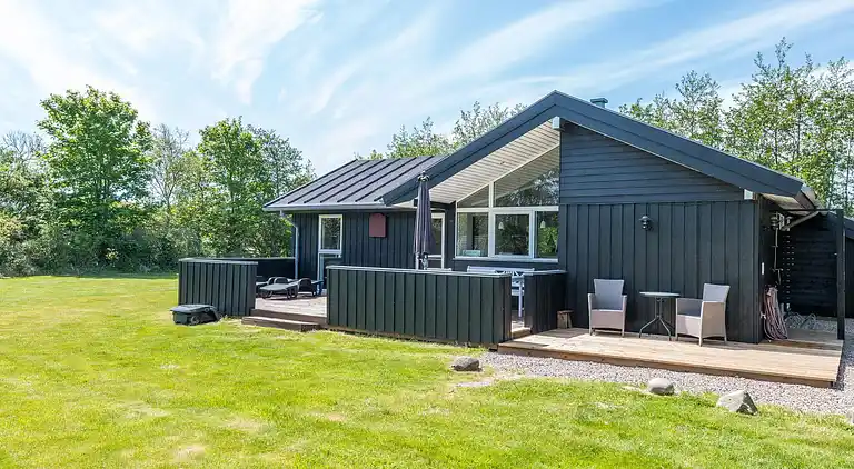 Sommerhus ved Rindby Strand