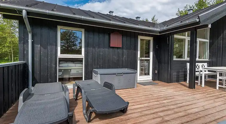 Sommerhus ved Rindby Strand