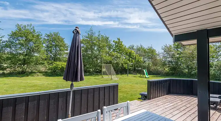 Sommerhus ved Rindby Strand