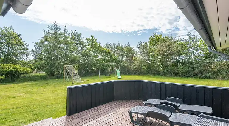 Sommerhus ved Rindby Strand