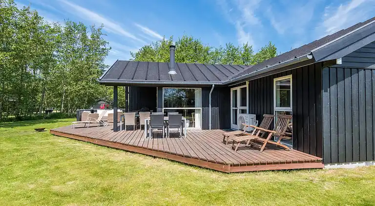 Sommerhus ved Rindby Strand