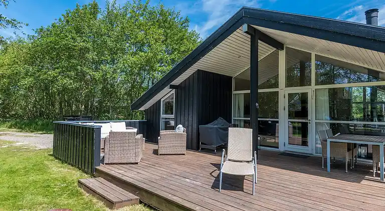 Sommerhus ved Rindby Strand